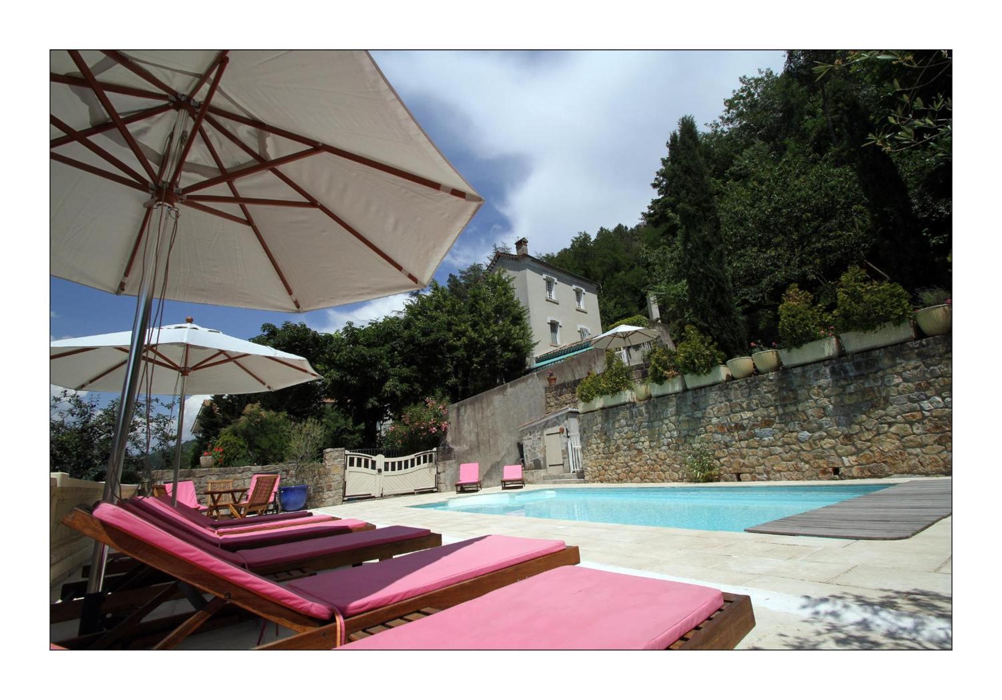 Villa Aimee Luxury Apartments With Heated Pool Vals-les-Bains Luaran gambar