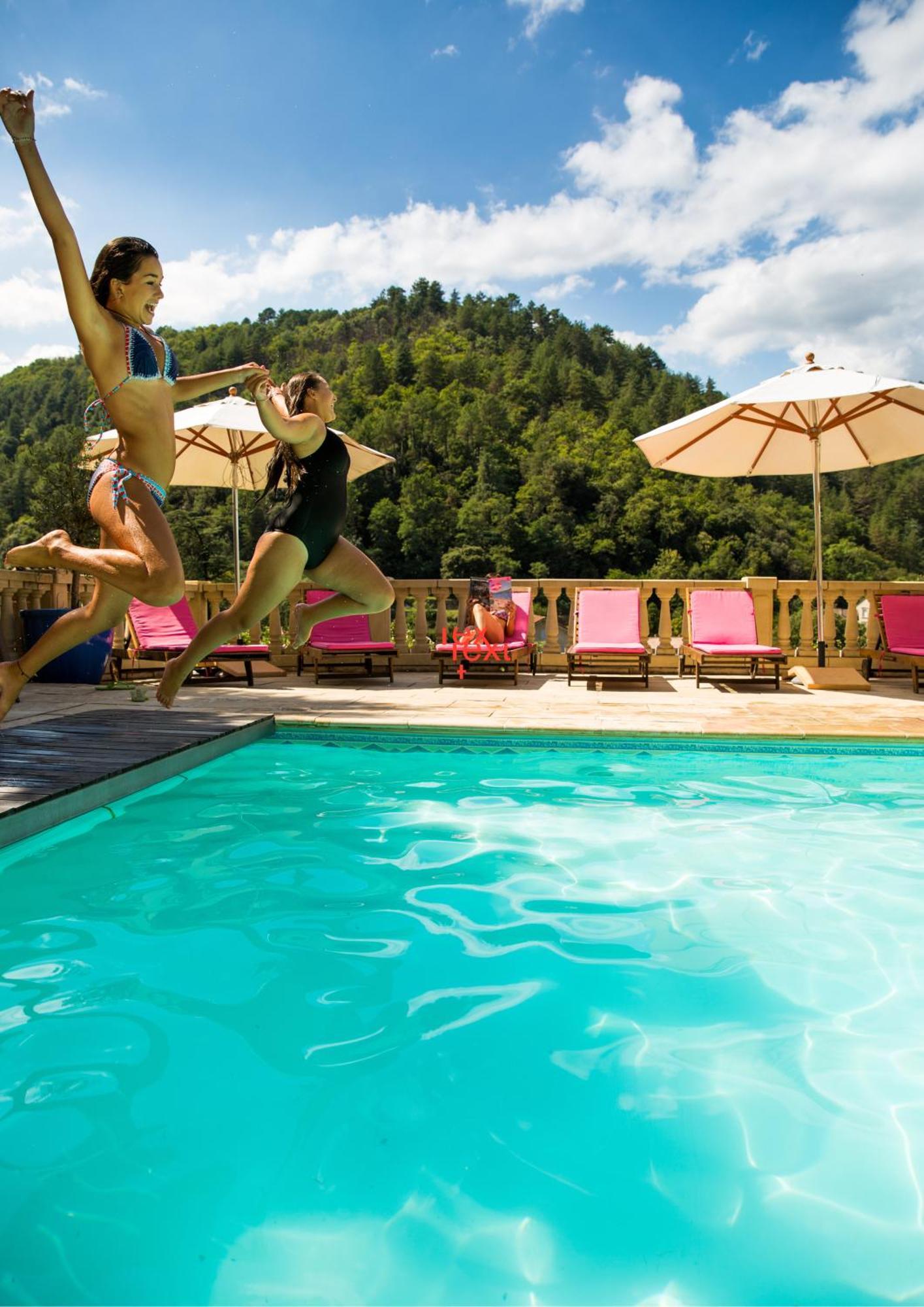 Villa Aimee Luxury Apartments With Heated Pool Vals-les-Bains Luaran gambar